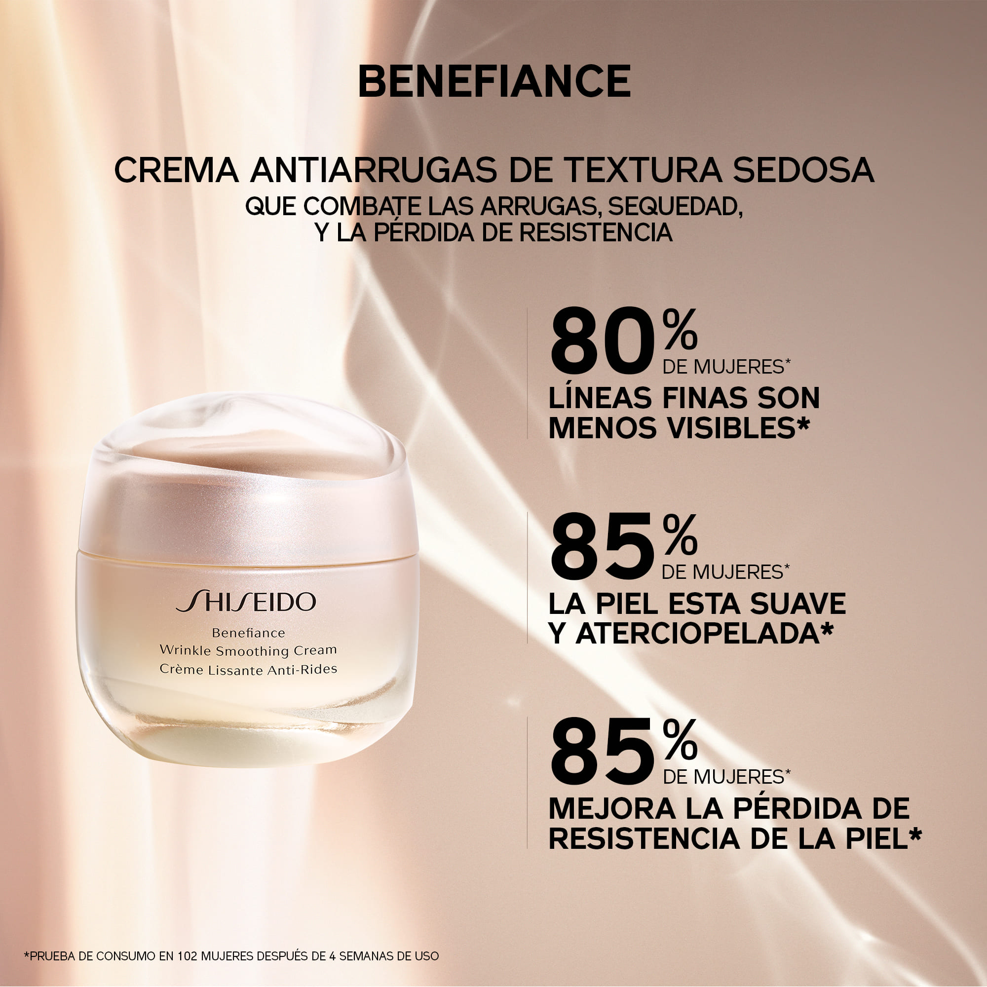 Wrinkle Smoothing Cream - Shiseido, 